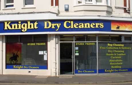 Knight Dry Cleaners Shop Front