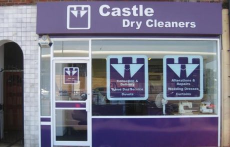 Castle Dry Cleaners Shop Front