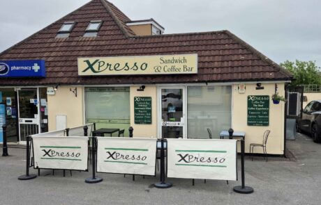 Xpresso Bar sandwich shop and cafe exterior